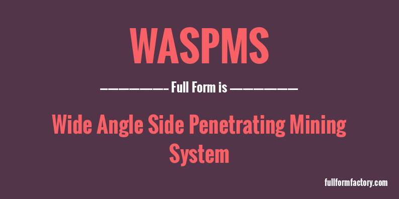 waspms-full-form