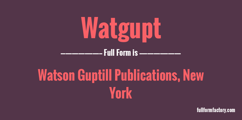 watgupt-full-form