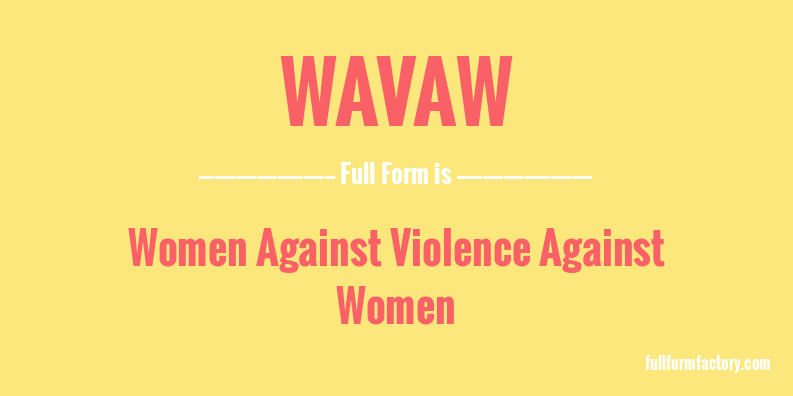 wavaw-full-form