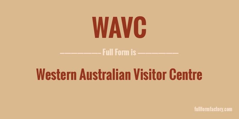 wavc-full-form