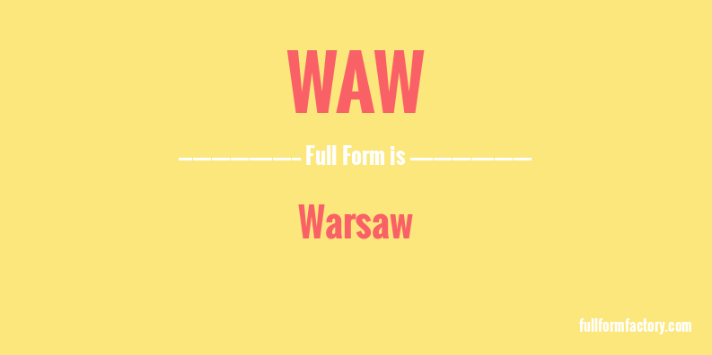 waw-full-form