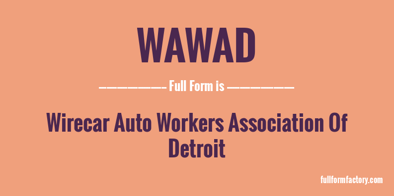 wawad-full-form