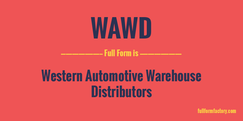 wawd-full-form
