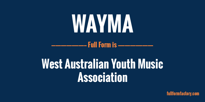wayma-full-form