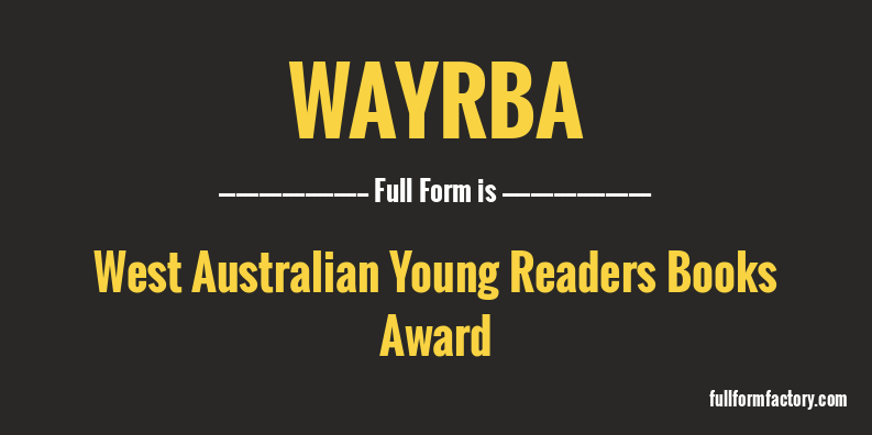 wayrba-full-form