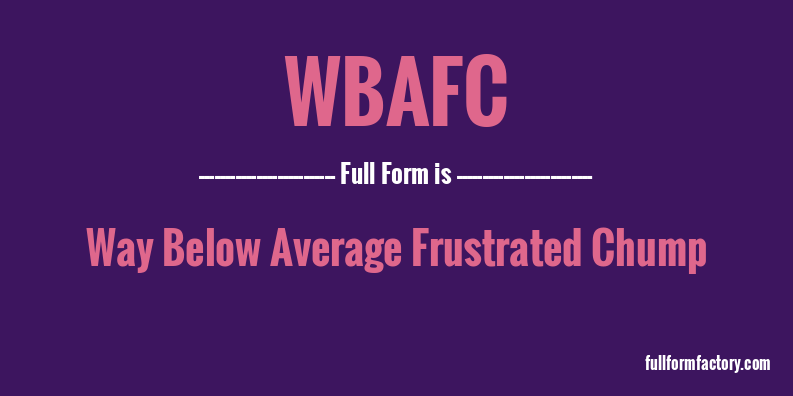 wbafc-full-form