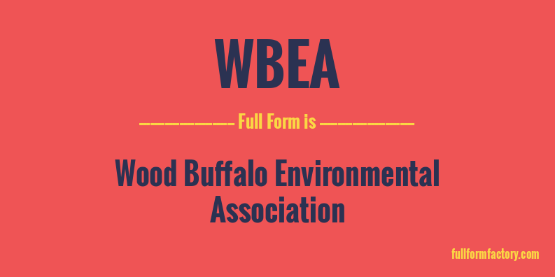 wbea-full-form