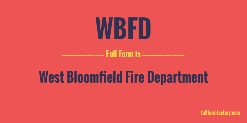 wbfd-full-form