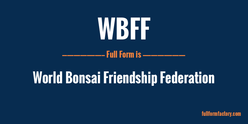wbff-full-form