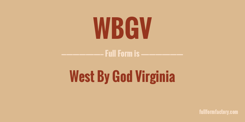 wbgv-full-form