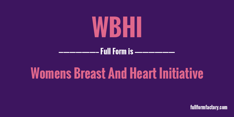 wbhi-full-form