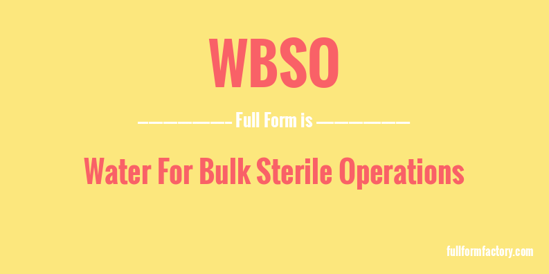 wbso-full-form