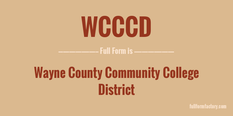 wcccd-full-form