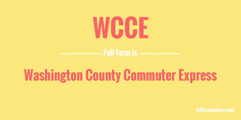 wcce-full-form