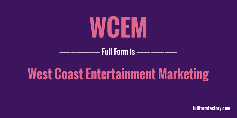 wcem-full-form