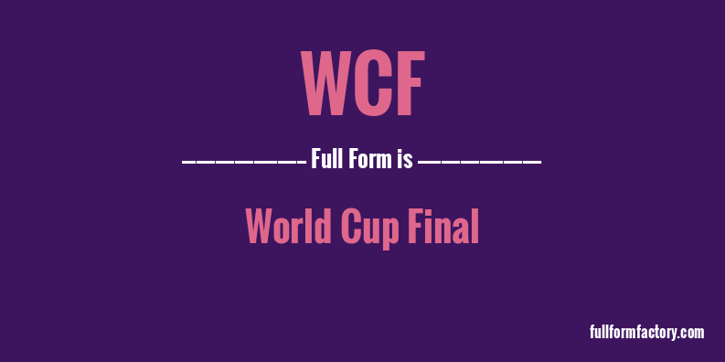 wcf-full-form