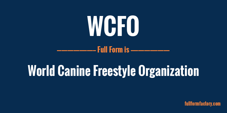 wcfo-full-form