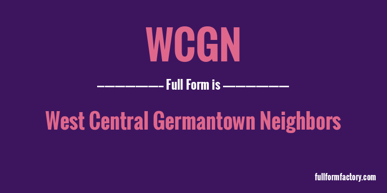 wcgn-full-form