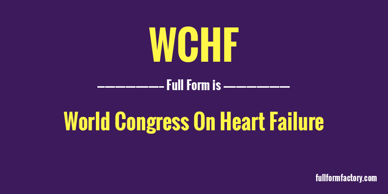 wchf-full-form