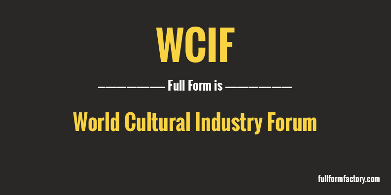 wcif-full-form