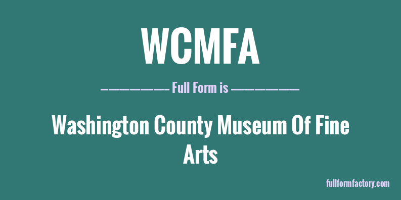 wcmfa-full-form