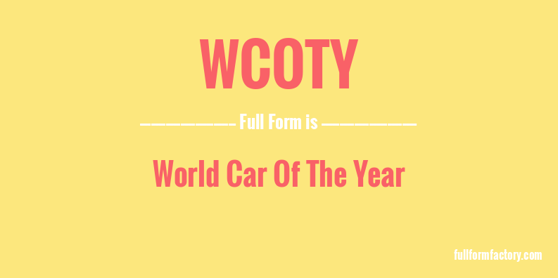 wcoty-full-form