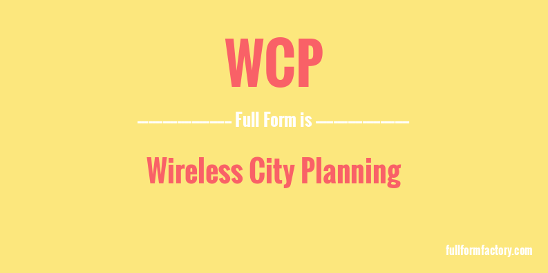 wcp-full-form