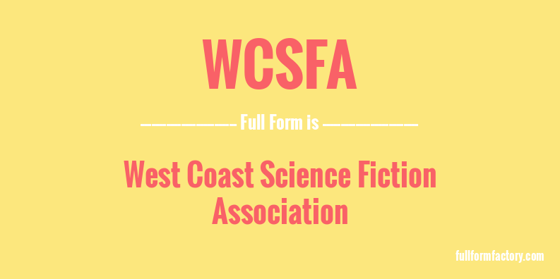 wcsfa-full-form