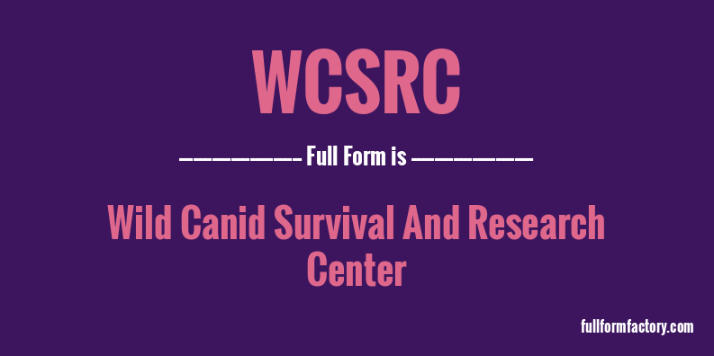 wcsrc-full-form