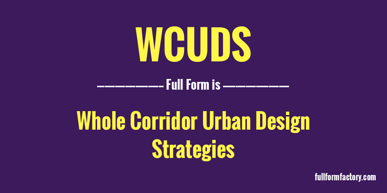 wcuds-full-form