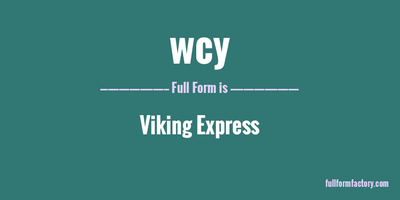wcy-full-form