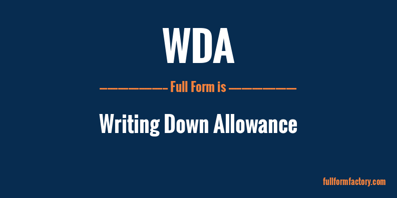 wda-full-form