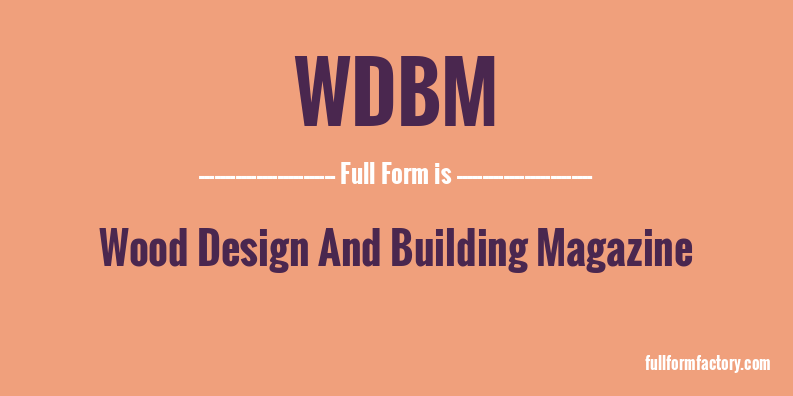 wdbm-full-form