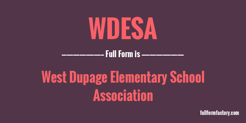 wdesa-full-form
