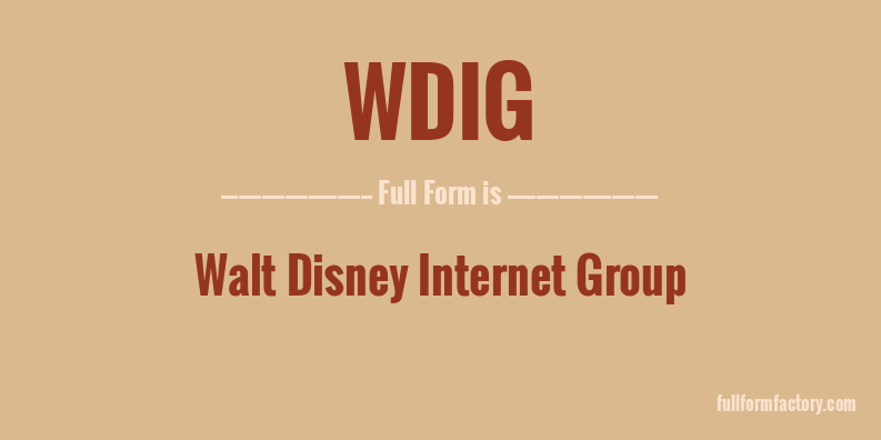 wdig-full-form