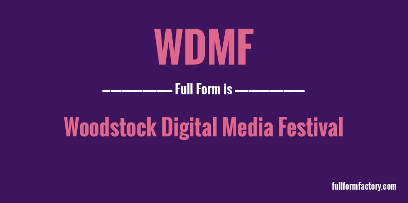 wdmf-full-form