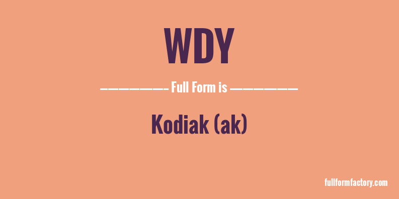wdy-full-form