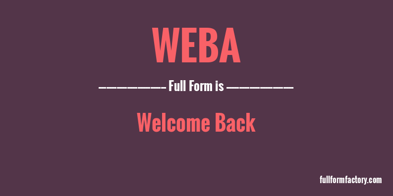 weba-full-form