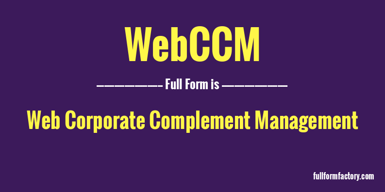 webccm-full-form