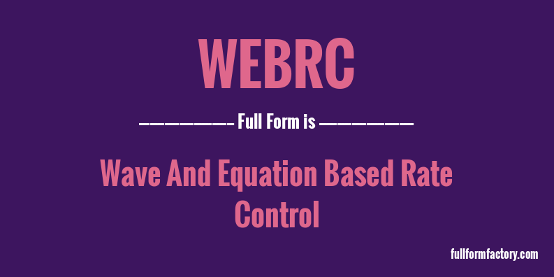 webrc-full-form