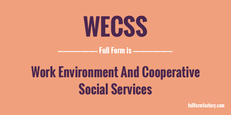 wecss-full-form