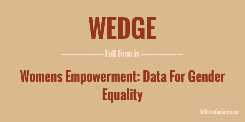 wedge-full-form