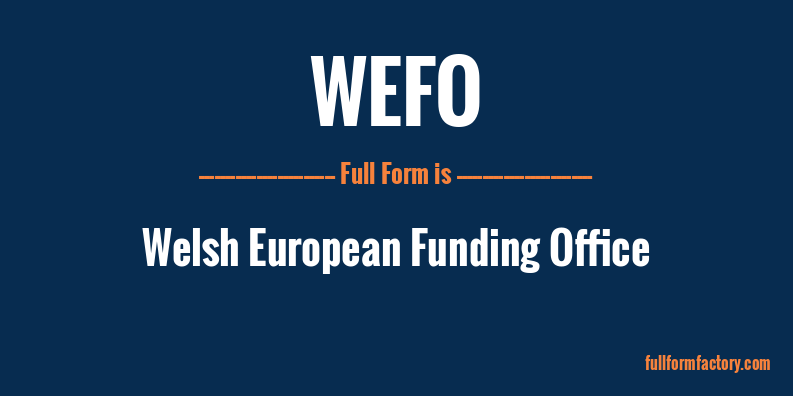 wefo-full-form