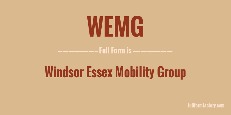 wemg-full-form