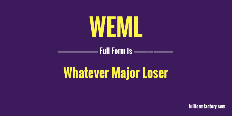 weml-full-form