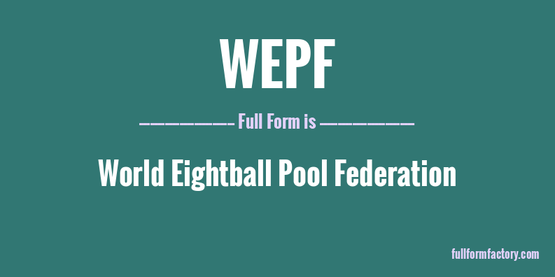 wepf-full-form