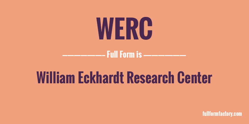 werc-full-form