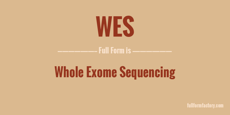 wes-full-form