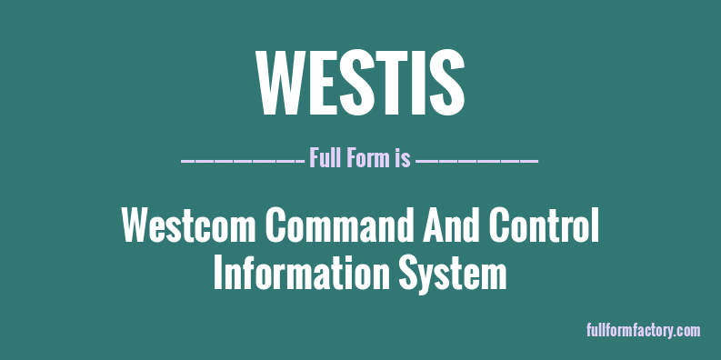 westis-full-form