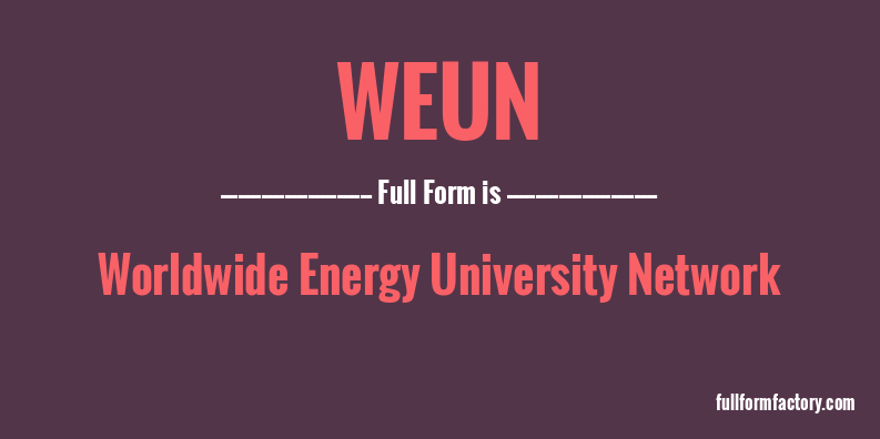 weun-full-form